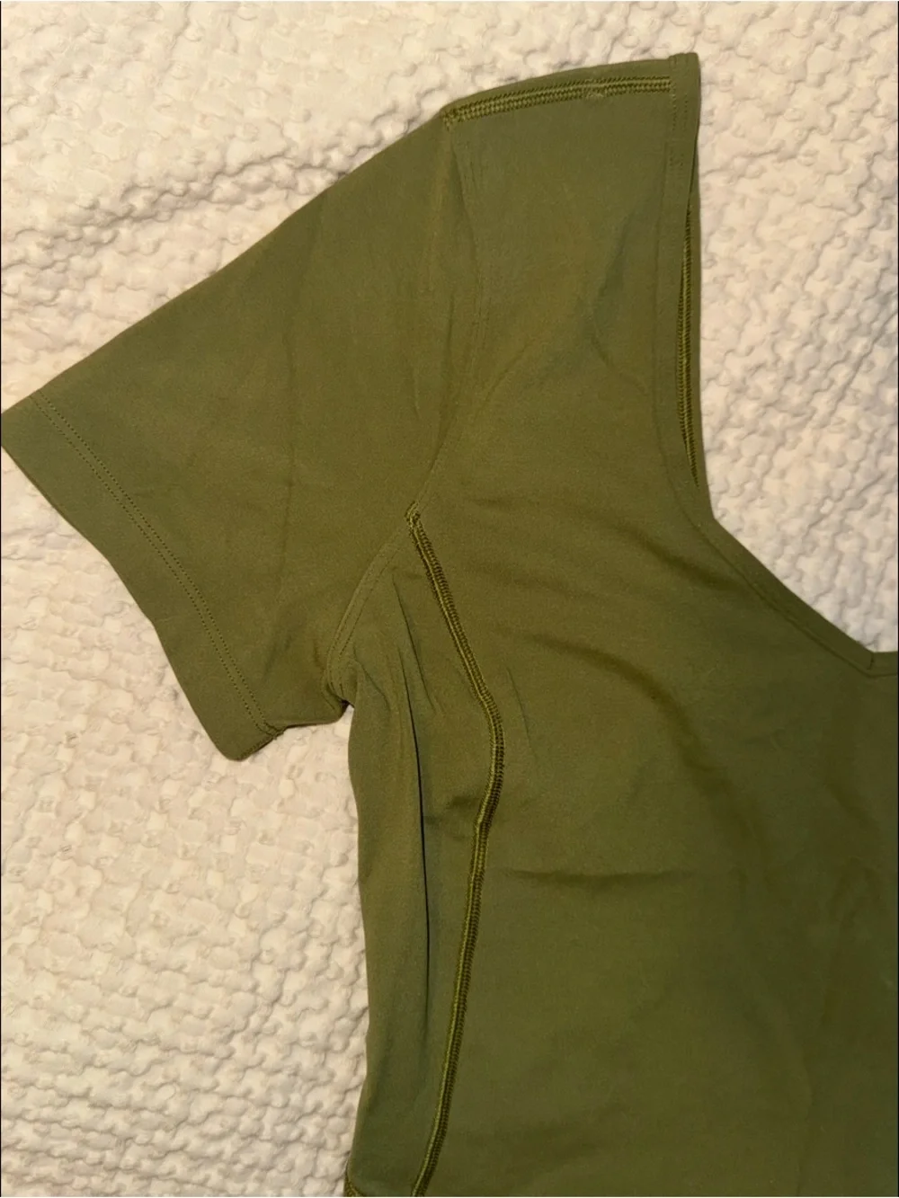 Lululemon Align T-Shirt in Bronze Green, size 6